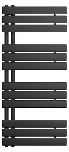Solaro Design törölközőszárító radiátor 1200x500 mm fekete