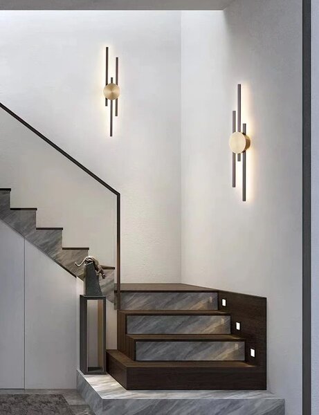 Fali lámpa LED APP1437-W BLACK GOLD
