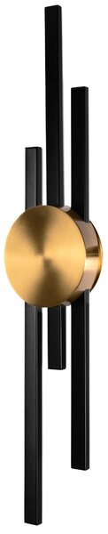 Fali lámpa LED APP1437-W BLACK GOLD