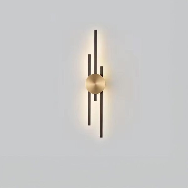 Fali lámpa LED APP1437-W BLACK GOLD
