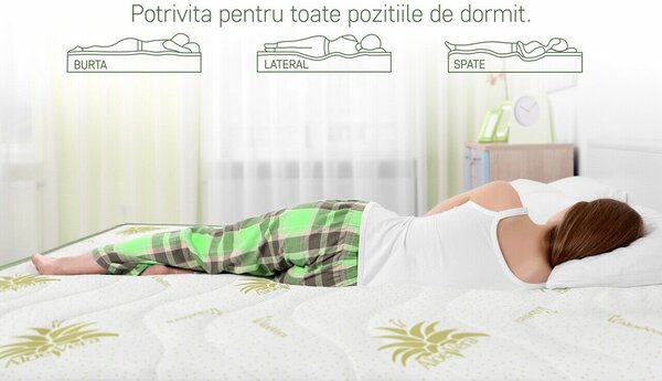 Aloe Vera Essential szuper ortopéd matrac 140x190 cm