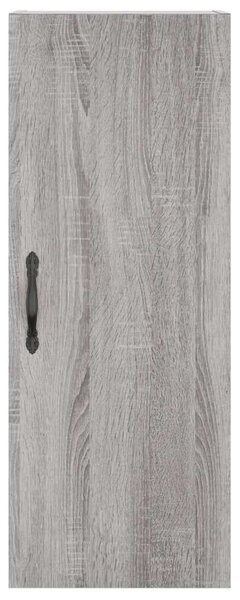 VidaXL szürke sonoma szerelt fa magasszekrény 34,5 x 34 x 180 cm