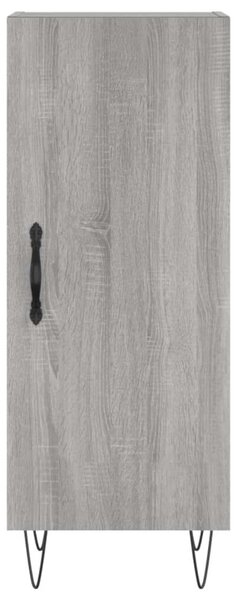 VidaXL szürke sonoma szerelt fa magasszekrény 34,5 x 34 x 180 cm