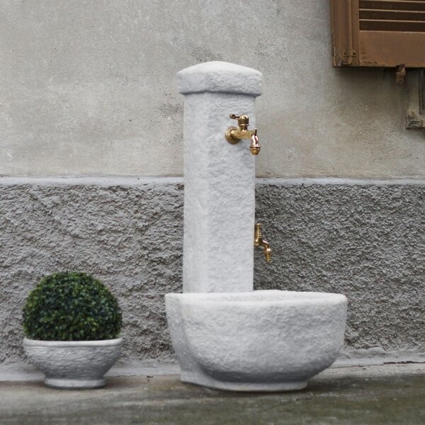 Candelo beton kerti kút, szürke