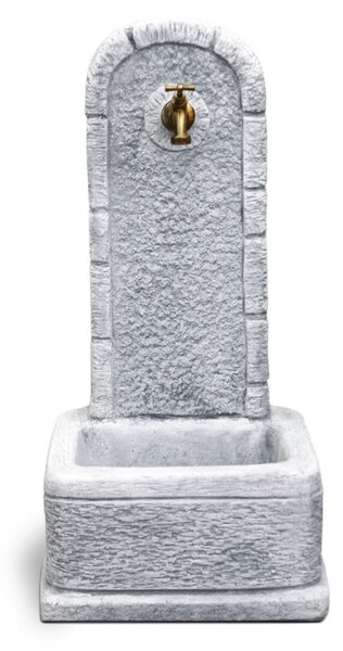Perugia beton kerti kút, szürke