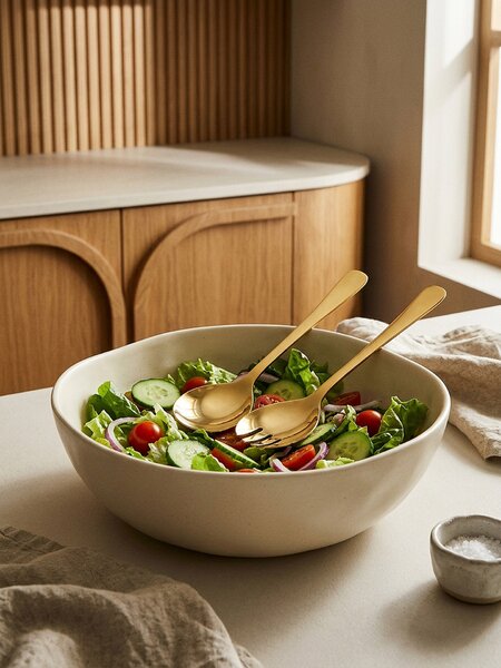 Sinsay - Salátás evőeszközkészlet - arany