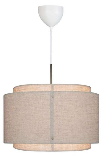 Függőlámpa DFTP by Nordlux, Takai, dimmable, Bézs, Nappali, Szövet / Textília, Dizájn