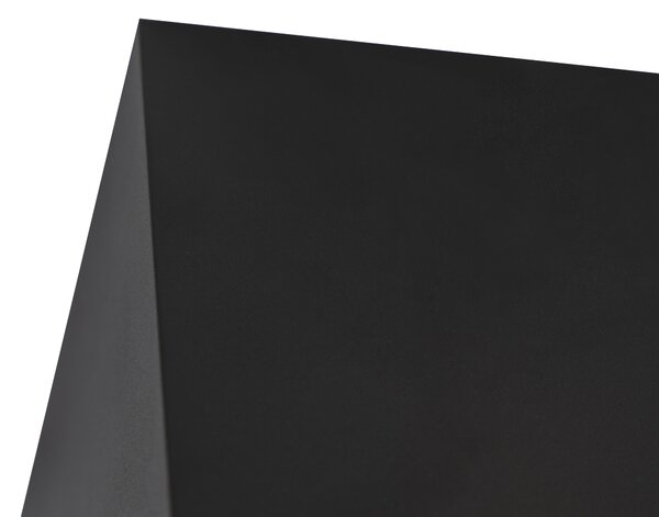 Design spotlámpa fekete négyzet alakú - Box