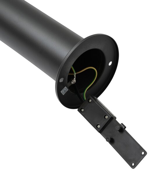Modern kültéri lámpa fekete 80 cm IP44 LED-vel - Roxy