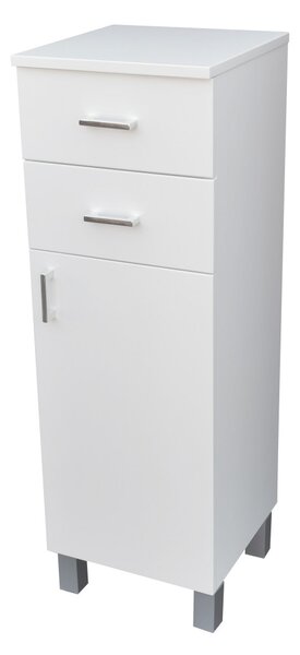 Viva STYLE fürdőszobai ÁLLÓSZEKRÉNY 100 POLCOS -2 fiók - JOBBOS - 35 x 33 x 100 cm