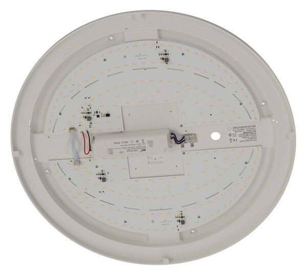 Trio Lighting LED mennyezeti lámpa Lunar távirányítóval 60cm, dimmelhető, Fehér / opál, Nappali / Étkező, Műanyag, Modern