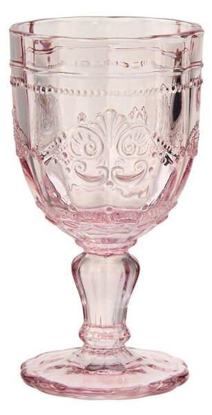 VICTORIAN talpas pohár, rózsaszín 230 ml