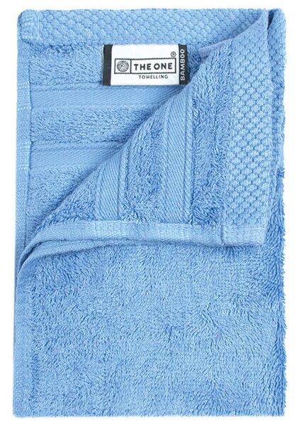 The One Towelling® Kis bambusz törölköző Bamboo - Aqua Azure | 30 x 50 cm