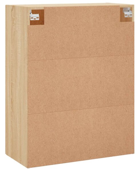 VidaXL 2 db sonoma tölgy fali szekrény 69,5 x 34 x 90 cm