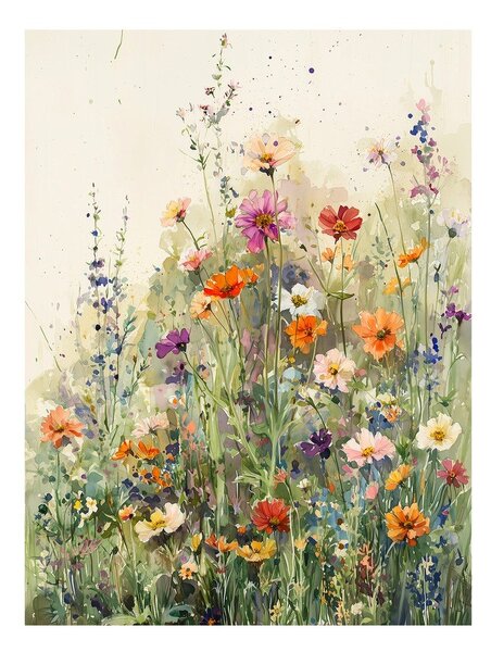 Kép 60x80 cm Wildflowers – Styler