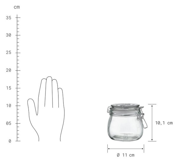 MASON'S csatos üveg 530ml