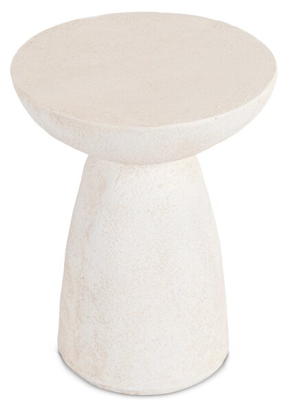 Modern dohányzóasztal NELL 41 cm, krémbézs