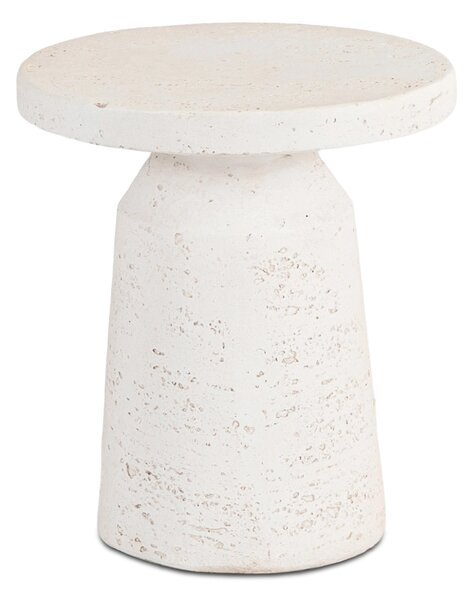 Modern dohányzóasztal DESS 38 cm, krémbézs
