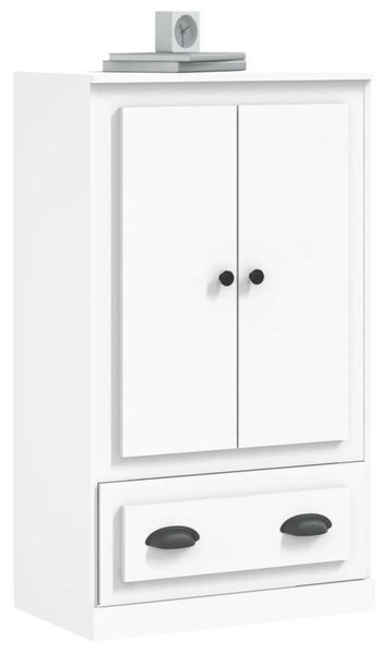 VidaXL fehér szerelt fa magasszekrény 60x35,5x103,5 cm