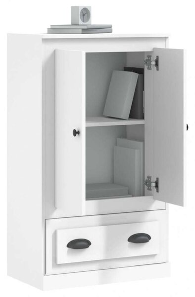 VidaXL fehér szerelt fa magasszekrény 60x35,5x103,5 cm