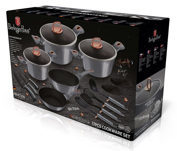 Berlinger Haus BH-7044 Edénykészlet Moonlight Collection, 17 részes