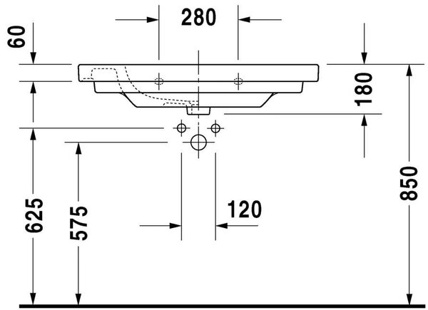Dur.XBDC52 mosdóhely kpl.80cm európai tölgy