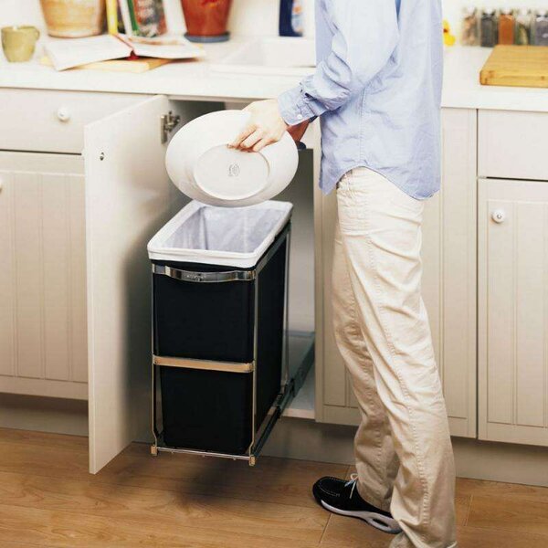 Simplehuman Konyhai Szekrénybe Építhető Szemetes - 30 Liter