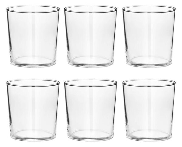 PURIST üvegpohár, 345 ml, 6 db-os készlet
