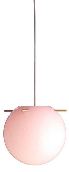 Függőlámpa FRANDSEN, Koi, dimmable, Rózsaszín / Rosé, Nappali, Üveg, Dizájn
