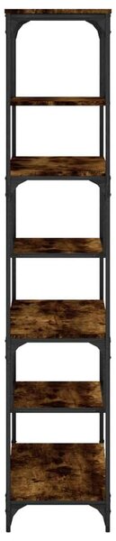 VidaXL Fa Könyvespolc - Ipari Stílus - 81x36x176 cm