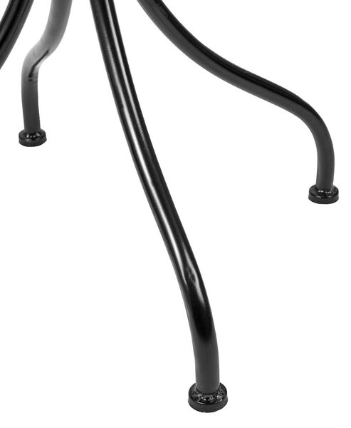PALAZZO mozaikos kerti asztal Ø55cm, fekete-fehér