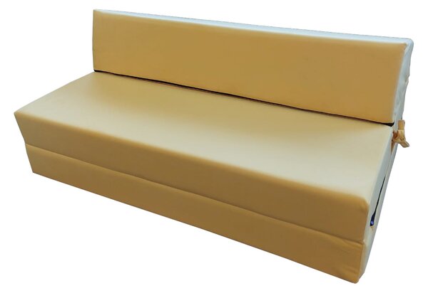 Összecsukható matrac BEDDIO 120x200 - sárga