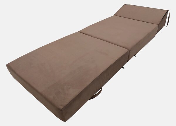 Összecsukható matrac CALMERA 70x200 - sötétbarna