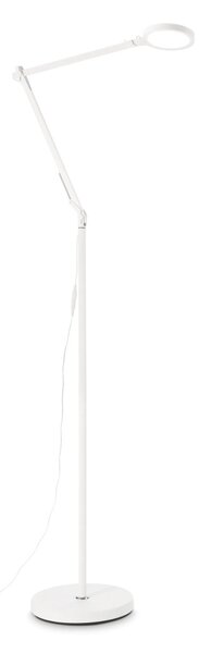 FUTURA modern LED állólámpa, fehér színben