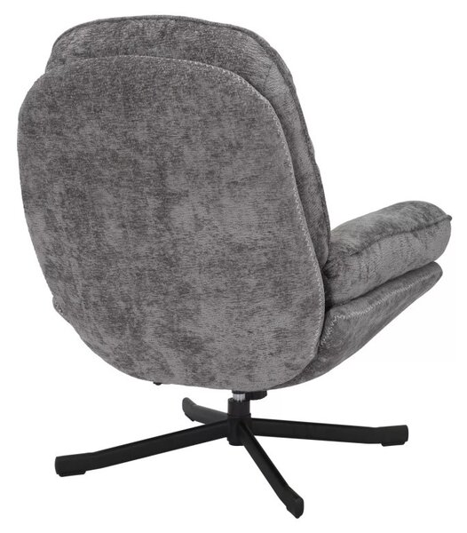 Harper Comfort Forgó Fotel Szürke Szövet 360° TILT