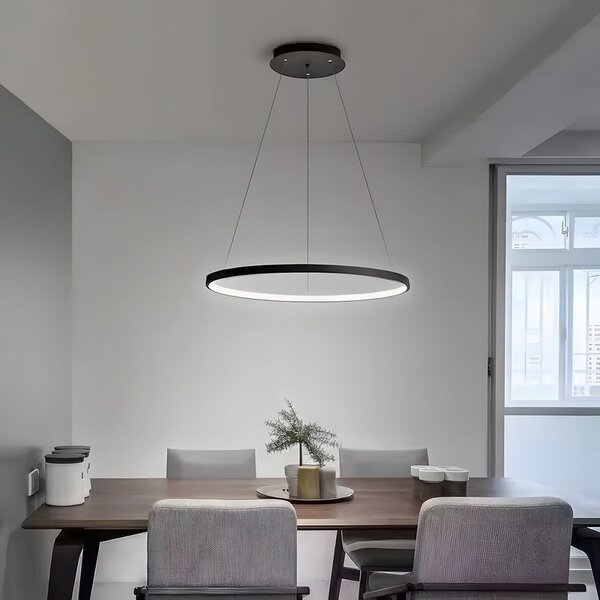 LED Lámpa LHJ011-CP 40cm BLACK