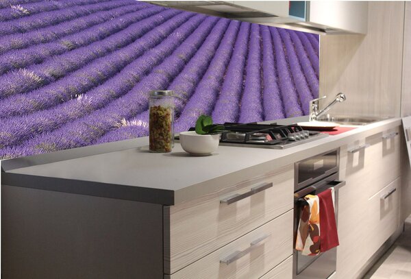 Konyhai fotótapéta - levendula 180 x 60 cm