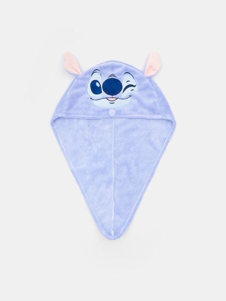 Sinsay - Stitch hajszárító törölköző - halványkék