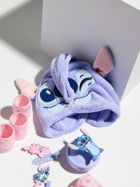 Sinsay - Stitch hajszárító törölköző - halványkék