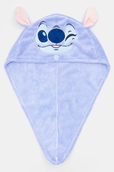 Sinsay - Stitch hajszárító törölköző - halványkék