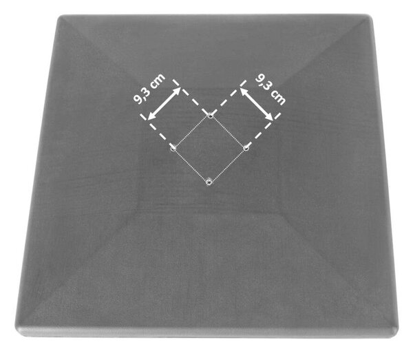 ROJAPLAST Beton Napernyőtalp - 73x73 cm - 50 kg