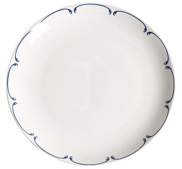 24 darabos étkészlet CHAROLI Porcelán Fehér/kék