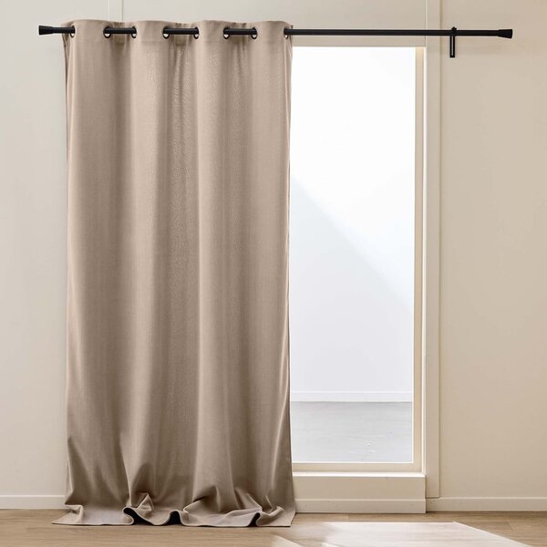 Barna kordbársony termo függöny 140x260 cm Madison – douceur d'intérieur