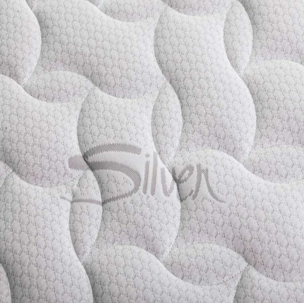 Previ Silver AquaGel Fresh Latex-Memóriahabos Matrac, 12 + 3 + 2, ortopédiai, különböző keménységű, ezüst ion, antisztatikus hatású, stressz elleni, antibakteriális, 180 x 200 cm