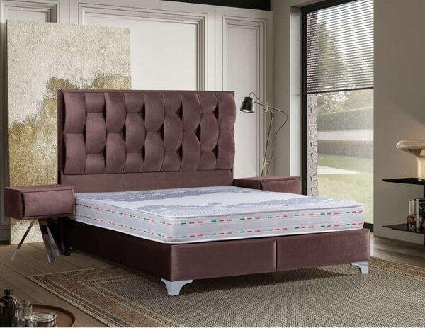 Q-Dry Super Ortopéd memóriahabos matrac 14 + 2 cm, antisztatikus hatású anyag, antibakteriális, 140 x 200 cm