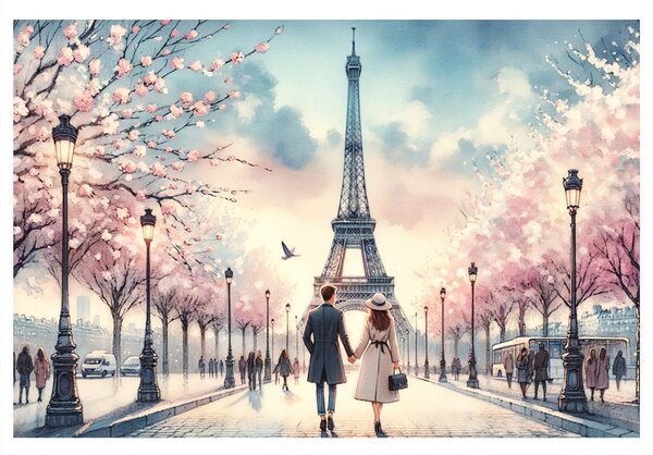 Kép szerelem az Eiffel-torony alatt