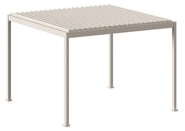 DEOKORK Kerti alumínium pavilon MEGAN 4x3 m (elefántcsont)