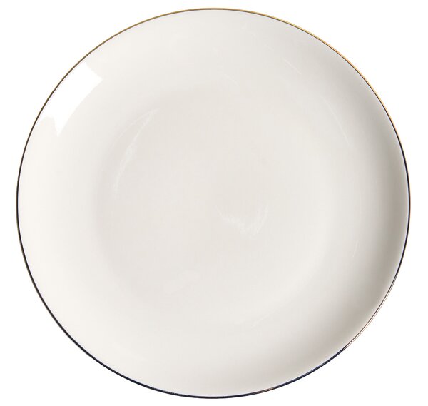 24 darabos étkészlet CUMIN Porcelán Törtfehér/arany