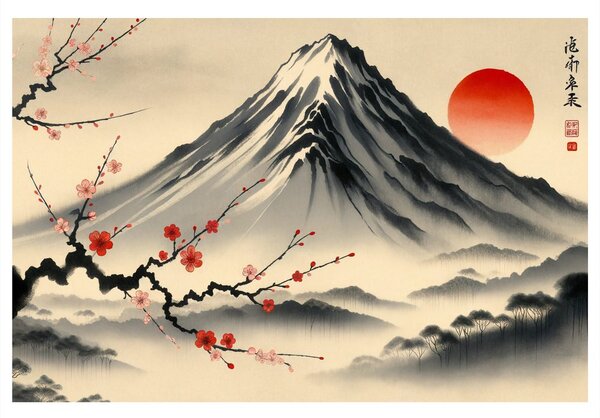 Kép japán táj