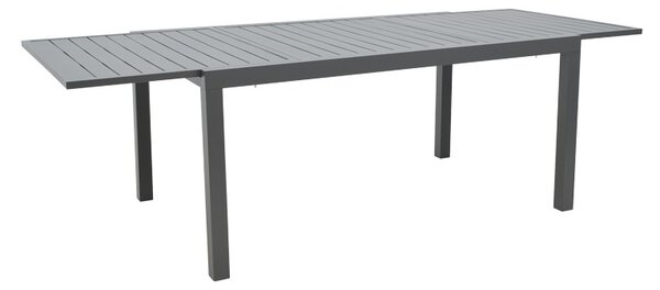 Kerti asztal Lafla, szürke, 240x100x75 cm